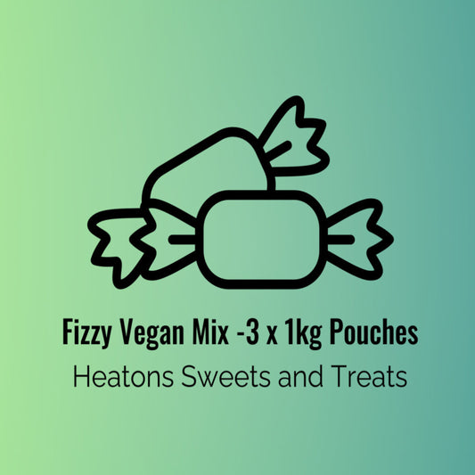 Z Fizzy Vegan Mixes - 3 x 1kg Pouches